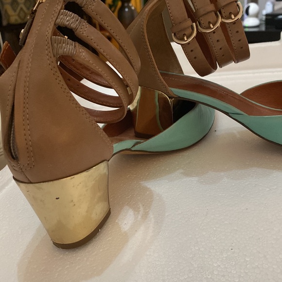 Rebecca Minkkoff pointy shoes block heel - Picture 8 of 10